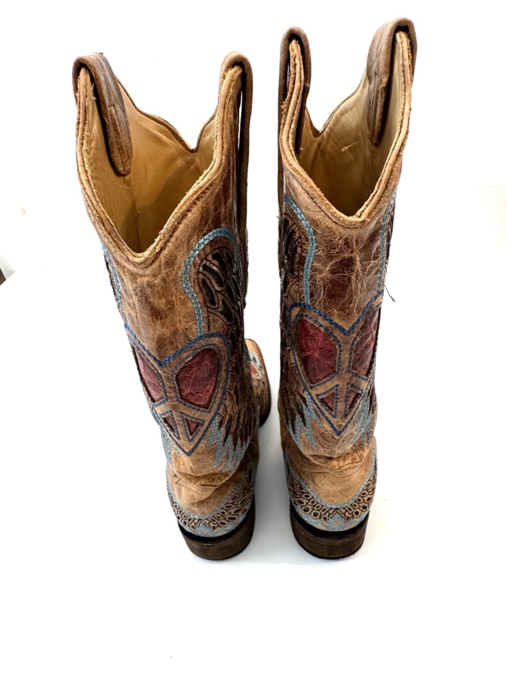 Corral Hearts & Wings Western Boots - Picture 6 of 7